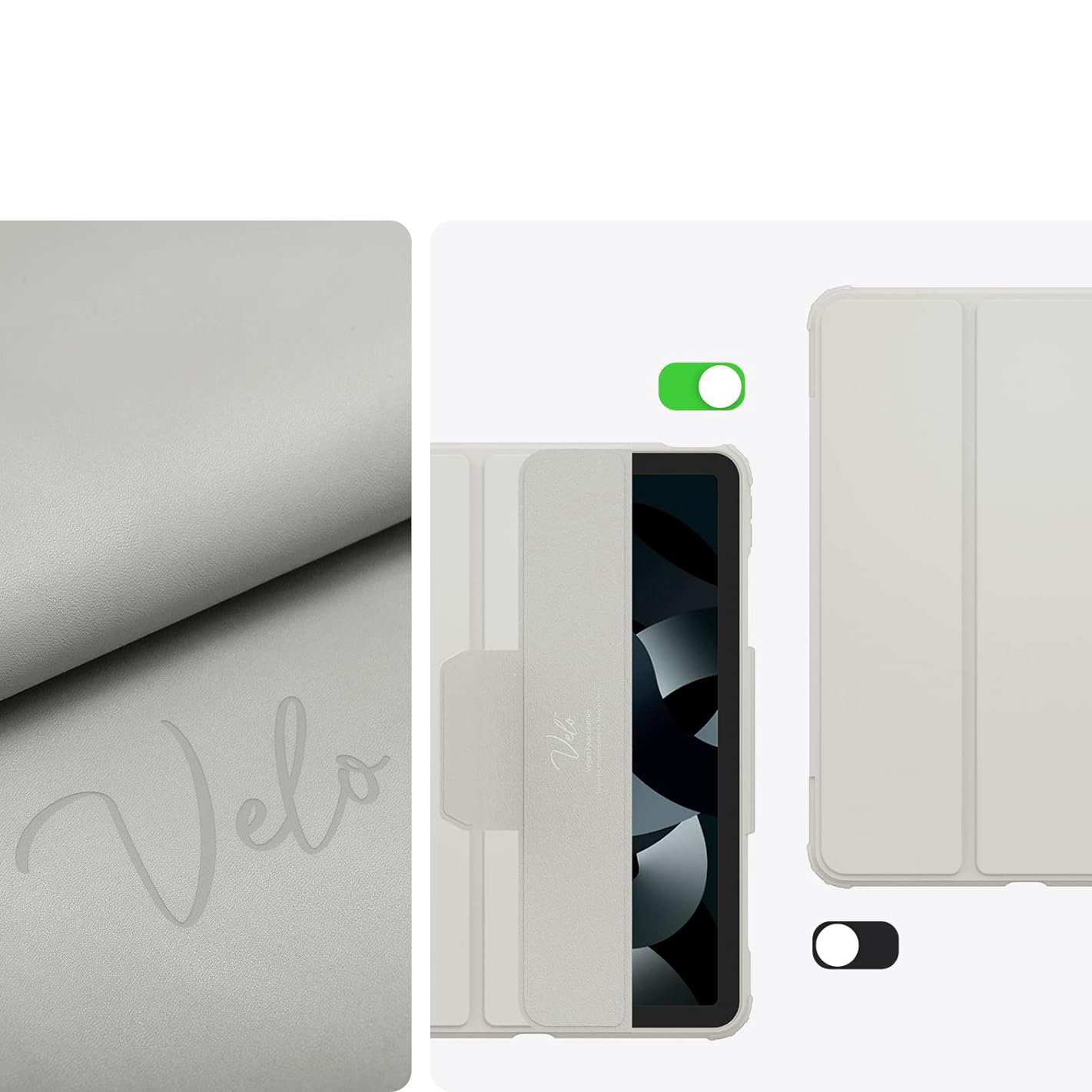 Etui Spigen Air Skin Pro do iPad Air 11" 6 gen. 2024 / Air 10.9" 5/4 gen. 2022/2020, szare